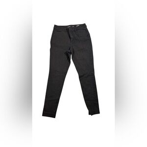 Old Navy Pixie Pants Woman Size 4 slate tapered zip mid rise whimsy goth grunge